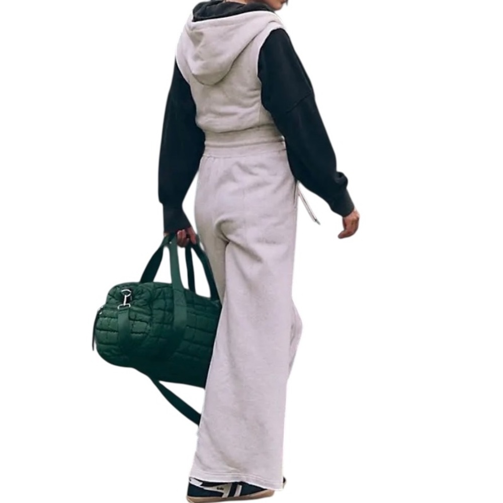 We the free making it jumpsuit, one piece, Heather grey Large - Picture 7 of 15